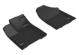 3D MAXpider 2017-2020 Honda Ridgeline Kagu 1st Row Floormat - Black 3D MAXpider