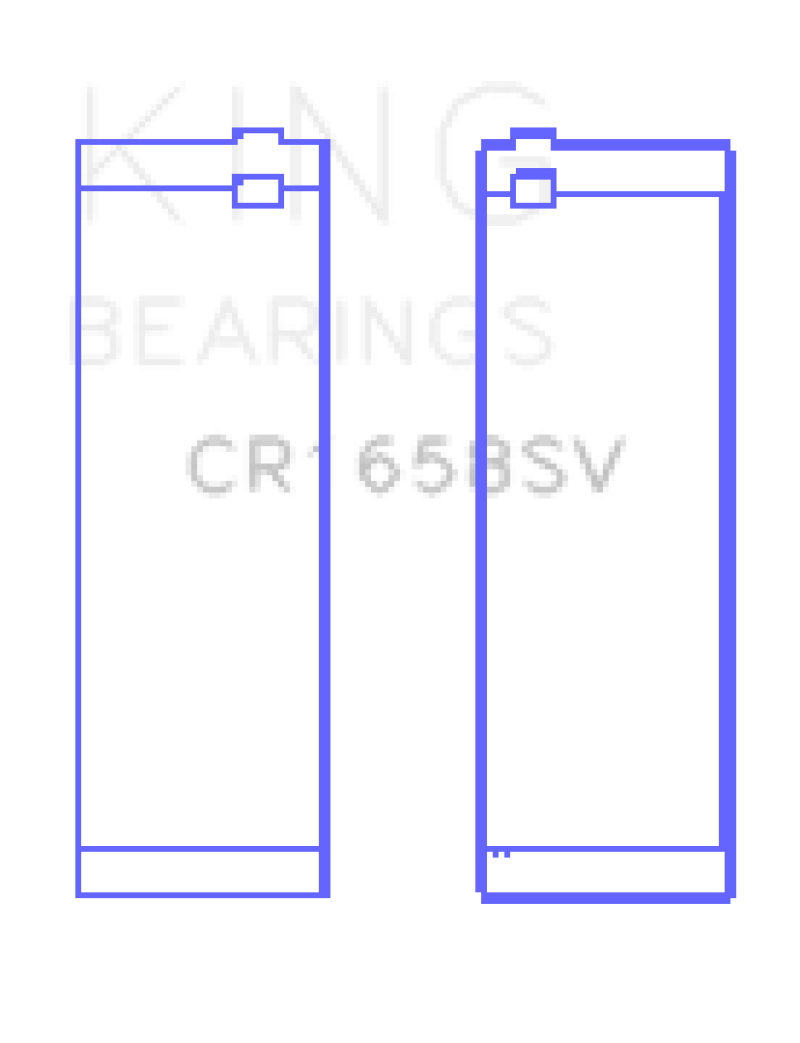 King Engine Bearings BMW N47 D20 A/N47S D20 D Sputter Replacement Connecting Rod Bearing Set