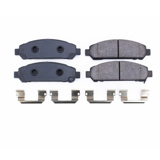 Power Stop 09-16 Toyota Venza Front Z17 Evolution Ceramic Brake Pads w/Hardware