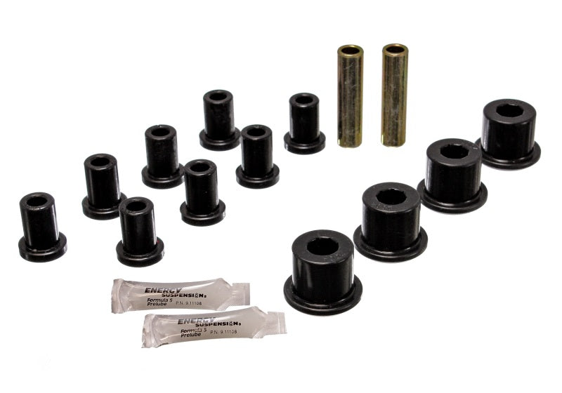 Energy Suspension Rear Spring And Shackle Bushng - Black