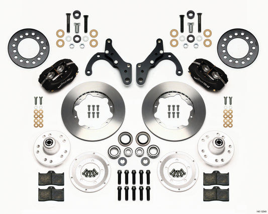 Wilwood Forged Dynalite Front Kit 11.00in 69-70 Impala Drum/Disc 69-82 Vette