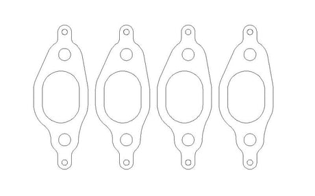 Cometic VW 1.8L 8V 77-99 Exhaust Set .030 inch MLS Head Gasket 1.060 inch X 1.480 inch Port