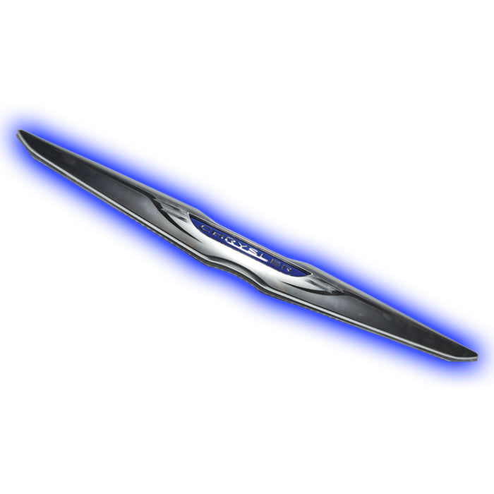 Oracle Chrysler Illuminated LED Sleek Wing - Dual Intensity - Blue SEE WARRANTY