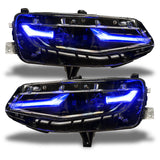 Oracle 19-21 Chevy Camaro LS/LT RGB+A Headlight DRL  Kit - ColorSHIFT w/o Controller
