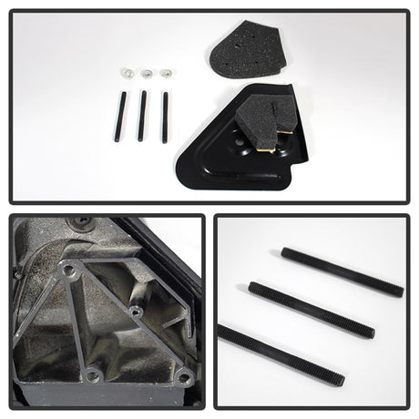 xTune Dodge Ram 94-01 Manual Extendable Manual Adjust Mirror Left MIR-DRAM94-MA-L