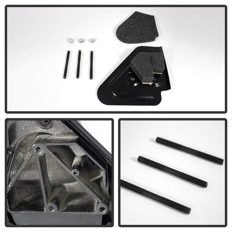 xTune Dodge Ram 94-01 Manual Extendable Manual Adjust Mirror Left MIR-DRAM94-MA-L