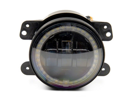 Raxiom 07-18 Jeep Wrangler JK Axial Series 4-In LED Fog Lights w/ Halo