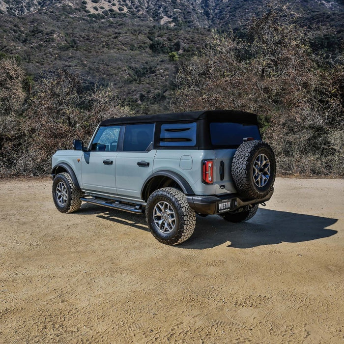 Westin 21-22 Ford Bronco (4-Door) PRO TRAXX 5 Oval Nerf Step Bars - Textured Black