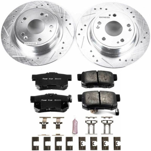 Power Stop 16-18 Acura ILX Rear Z23 Evolution Sport Brake Kit