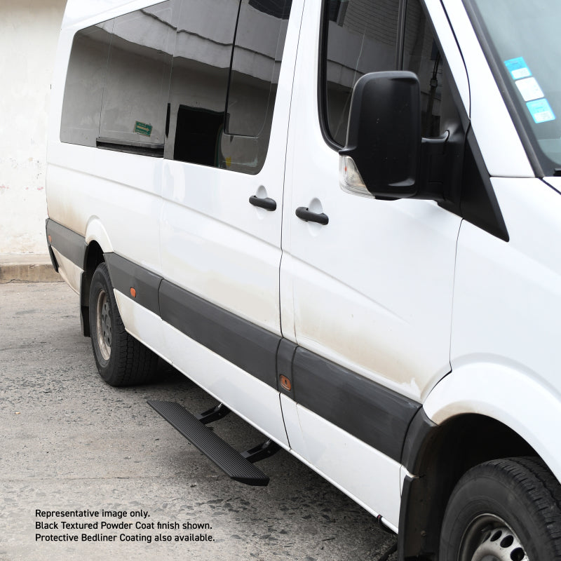 Go Rhino 13-18 Mercedes-Benz Sprinter 2500/3500 Van 3dr E-BOARD E1 Elec. Running Board Kit - Tex Blk