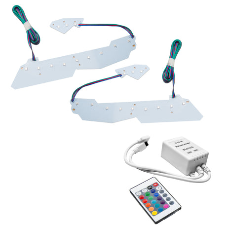 Oracle 14-19 Chevy Corvette C7 Headlight DRL  Kit - ColorSHIFT w/ Simple Controller