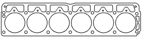 Cometic 91-03 Jeep 4.0L Inline 3.950in Bore .050in MLS Head Gasket