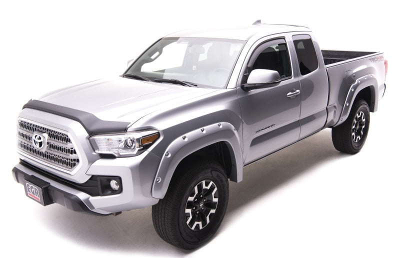 EGR 16+ Toyota Tacoma w/Mudflap Bolt-On Look Color Match Fender Flares - Set - Silver Sky