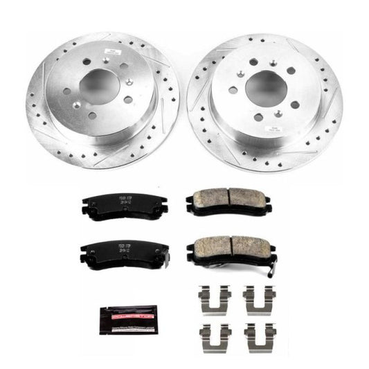 Power Stop 08-09 Buick Allure Rear Z23 Evolution Sport Brake Kit