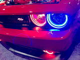 Oracle 08-14 Dodge Challenger Dynamic Surface Mount Headlight Halo Kit - - Dynamic