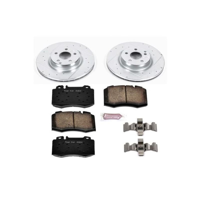 Power Stop 08-11 Mercedes-Benz CLS550 Front Z23 Evolution Sport Brake Kit