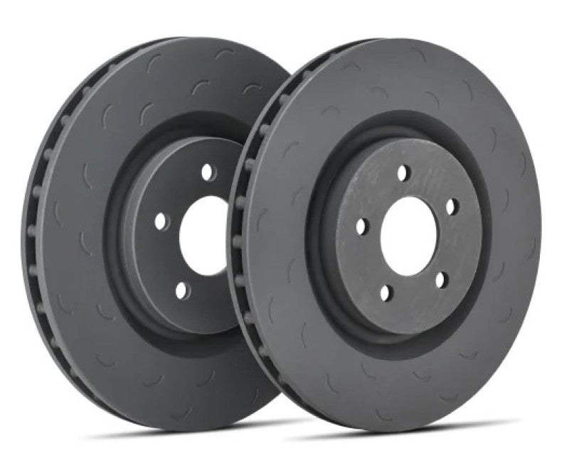 Hawk Talon 03-07 Infiniti G35 / 03-09 Nissan 350Z Slotted-Only Vented 12.68 in Rear Brake Rotor Set