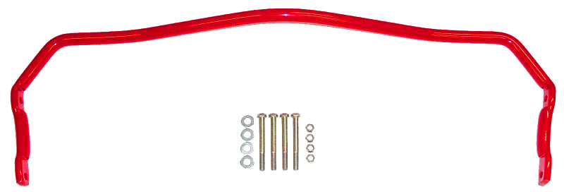 BMR 64-72 A-Body Rear Solid 1.0in Sway Bar Kit - Red