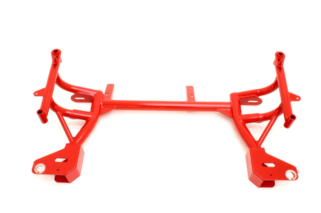 BMR 93-02 F-Body K-Member w/ No Motor Mounts and Pinto Rack Mounts - Red BMR Suspension