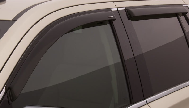 Stampede 2015-2019 Cadillac Escalade Tape-Onz Sidewind Deflector 4pc - Smoke