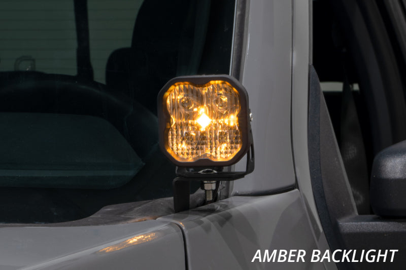 Diode Dynamics 21-22 Ford F-150 SSC2 Stage Series Backlit Ditch Light Kit - Pro White Combo