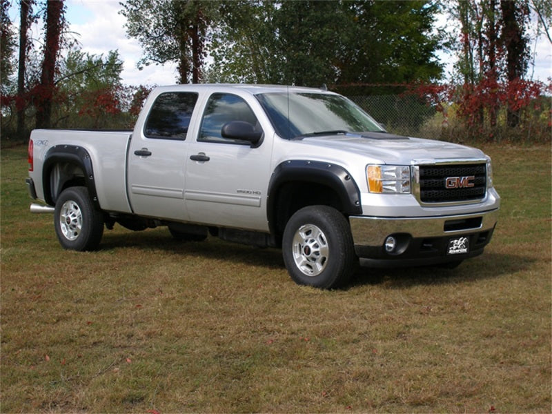 Stampede 2011-2014 GMC Sierra 2500 HD 78.7/97.6in Bed Ruff Riderz Fender Flares 4pc Smooth