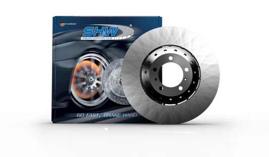 SHW 20-21 Ford Mustang Shelby GT500 5.2L Rear Smooth Lightweight Brake Rotor (KR3Z2C026A)