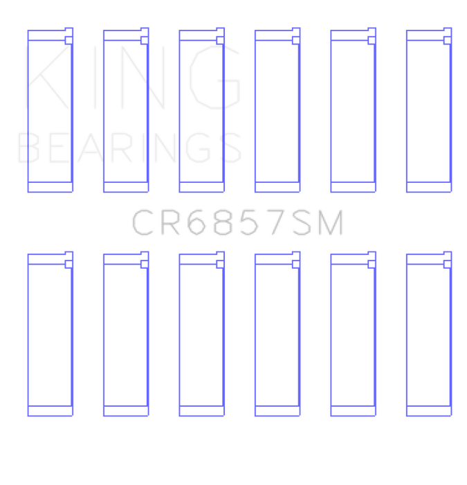 King Chrysler Pentastar 3.6L ERB V6 (Size STD) Connecting Rod Bearing Set