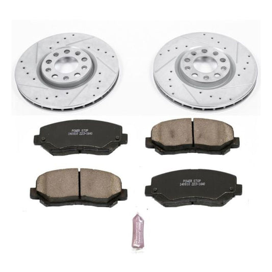 Power Stop 15-17 Chrysler 200 Front Z23 Evolution Sport Brake Kit