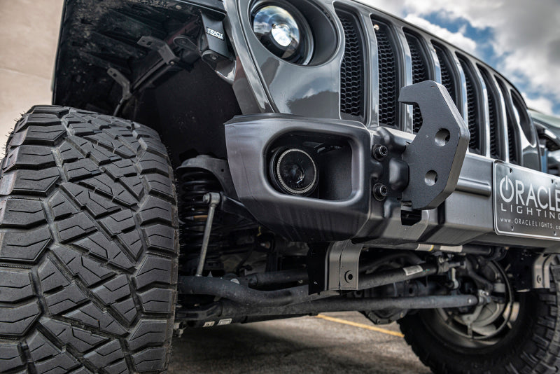 Oracle Jeep Wrangler JL/Gladiator JT Sport High Performance W LED Fog Lights - White SEE WARRANTY