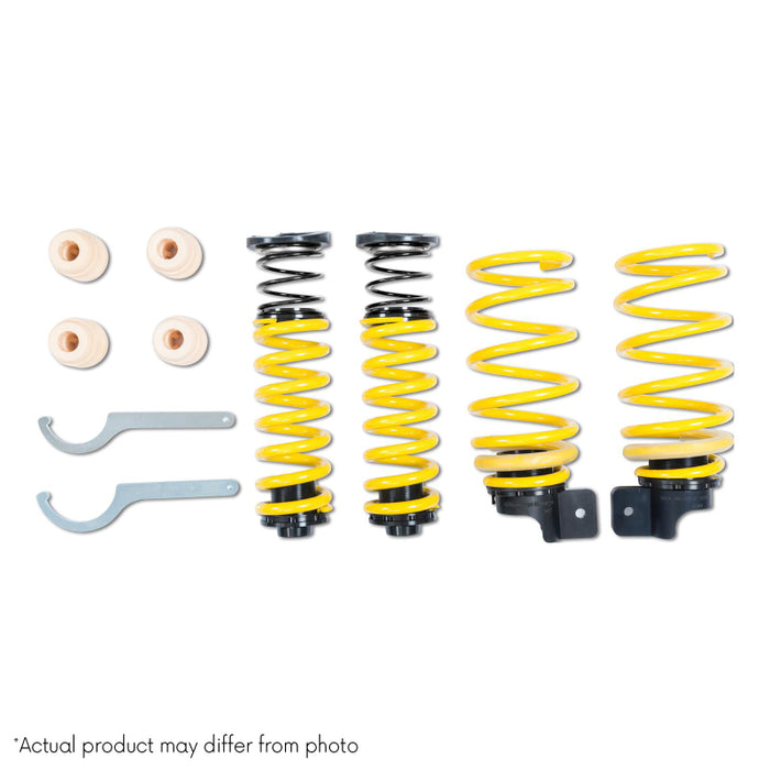 ST Mercedes-Benz C-Class (W205) Sedan Coupe 2WD (w/ Electronic Dampers) Adjustable Lowering Springs