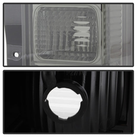 xTune Hummer H3 06-09 ( Non H3T ) LED Tail Lights Smoke ALT-ON-HH306-LED-SM