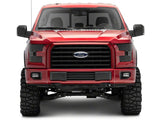 Raxiom 15-17 Ford F-150 Axial OEM Style Rep Headlights- Chrome Housing- Smoked Lens