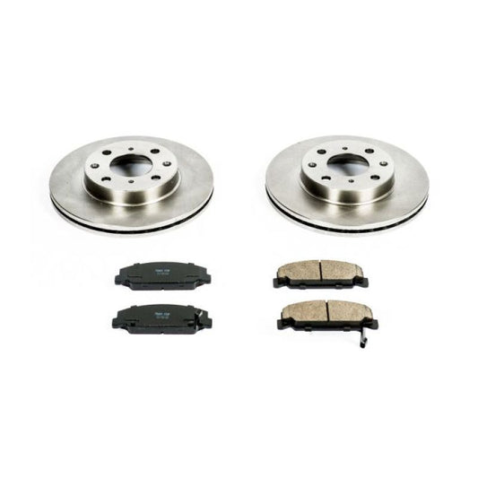 Power Stop 90-00 Honda Civic Front Autospecialty Brake Kit