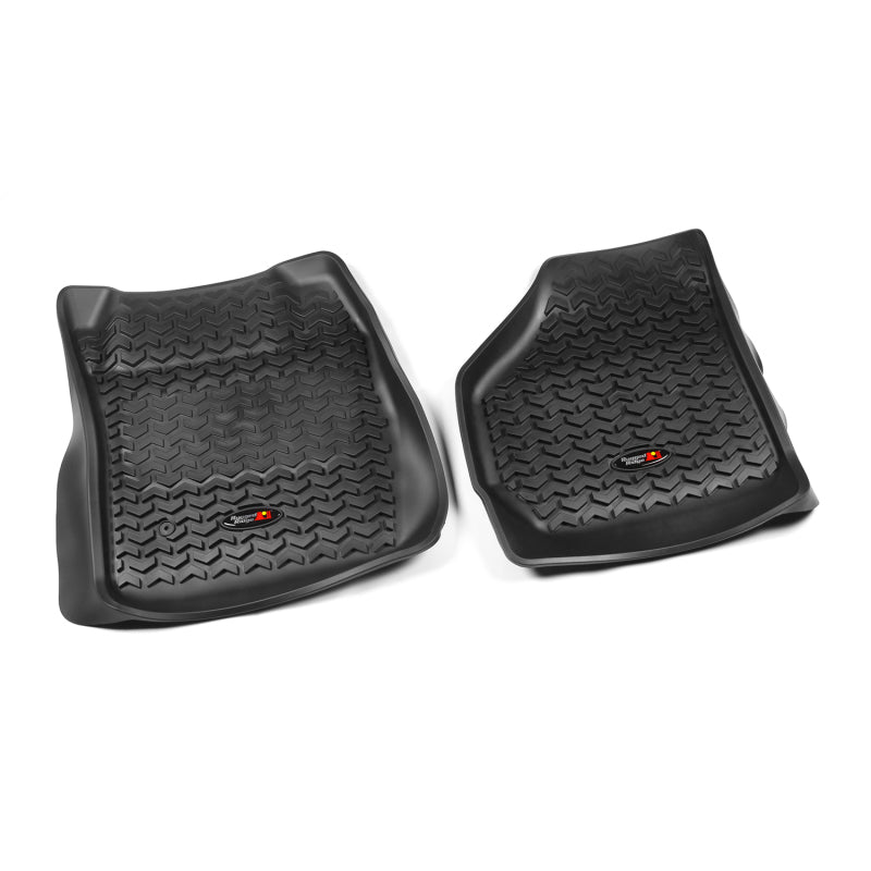 Rugged Ridge Floor Liner Front Black 1999-2007 Ford F-250 / F-350 Super Duty Regular / Extended