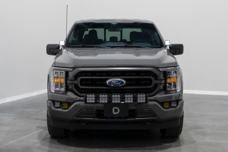 Diode Dynamics 21-22 Ford F-150 SSC2 Stage Series Backlit Ditch Light Kit - Sport Yellow Combo