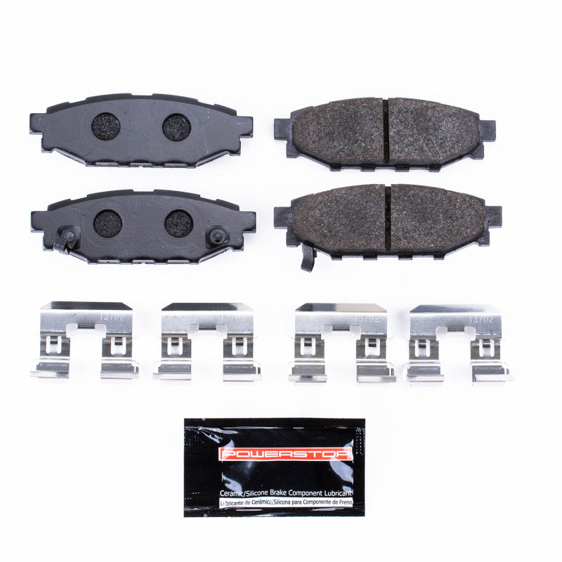 Power Stop 13-16 Subaru BRZ Rear Track Day Brake Pads