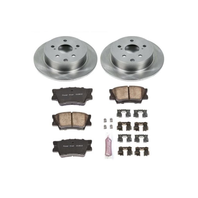 Power Stop 09-10 Pontiac Vibe Rear Autospecialty Brake Kit