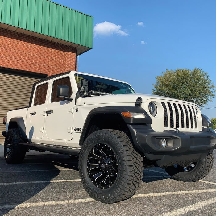 Oracle Jeep JL/Gladiator JT Oculus Bi-LED Projector Headlights - Amber/White Switchback SEE WARRANTY