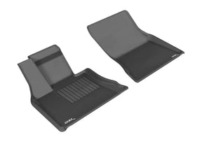 3D MAXpider 2014-2019 BMW X5/X6 F15/F16 Kagu 1st Row Floormat - Black 3D MAXpider