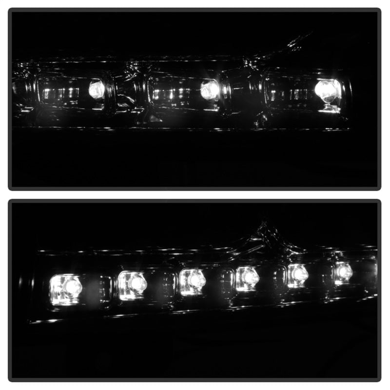 xTune Dodge Charger 06-10 1Pc LED Crystal Headlights Smoke HD-ON-DCH05-1PC-LED-SM