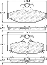 StopTech Street Select Brake Pads - Front