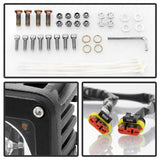Spyder Dodge Ram 2013-2018 1500 Only Full LED Fog Lights W/Bracket and Universal Switch- Clear