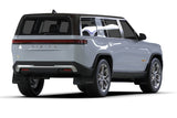 Rally Armor 22-25 Rivian R1S Black UR Mud Flap w/Light Blue Logo