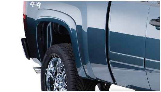 Bushwacker 07-13 Chevy Silverado 1500 Fleetside OE Style Flares 2pc 69.3in Bed - Black