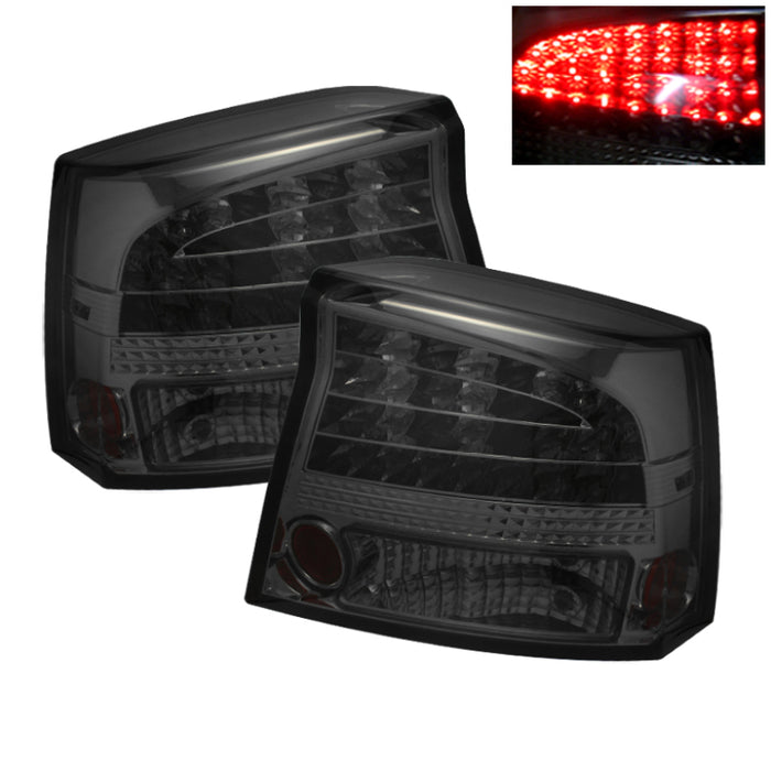 Spyder Dodge Charger 06-08 LED Tail Lights Smoke ALT-YD-DCH05-LED-SM