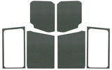 DEI 18-23 Jeep Wrangler JL 2-Door Boom Mat Complete Headliner Kit - 7 Piece - Gray