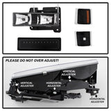 xTune 92-94 Blazer Full Size Corner/LED Bumper Headlights Black HD-JH-CCK88-LED-AM-BK-SET