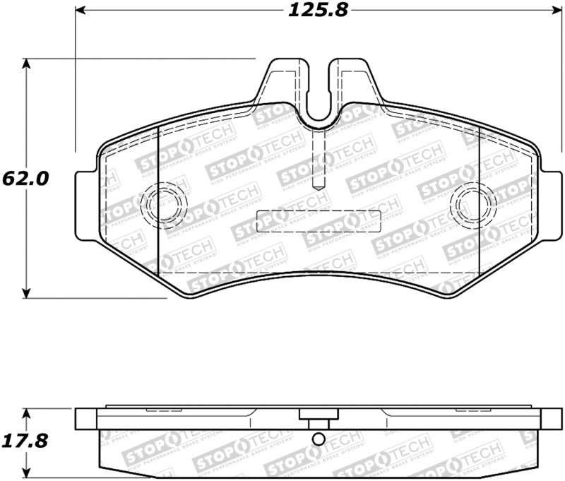 StopTech Street Brake Pads