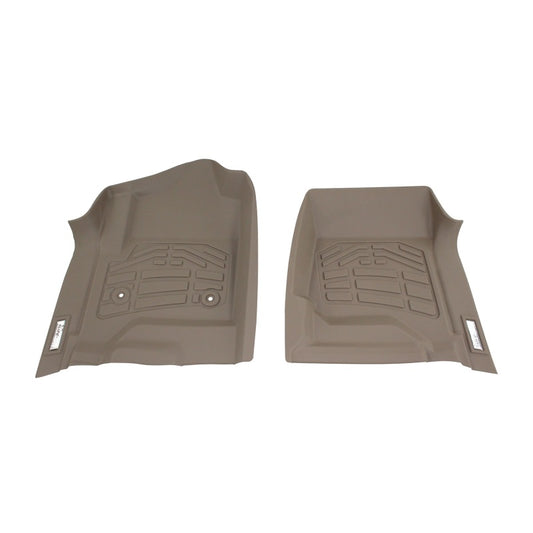 Westin 2014-2018 Chevrolet/GMC/Cadillac Silverado/Sierra 1500 Wade Sure-Fit Floor Liners Front - Tan